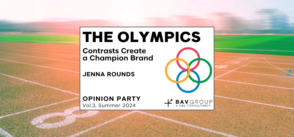 The Olympic Games: Contrasts Create a Champion Brand